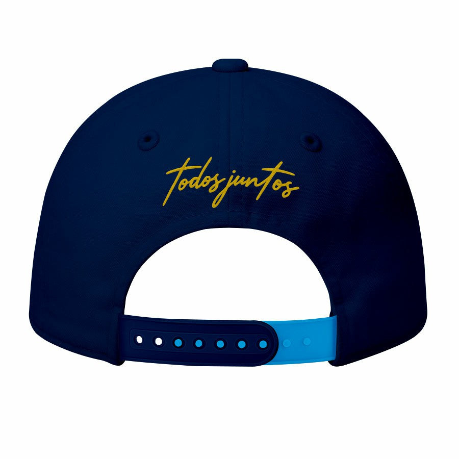 Argentina National Team 1863FC Color Badge Caddy Adjustable Hat -  Navy