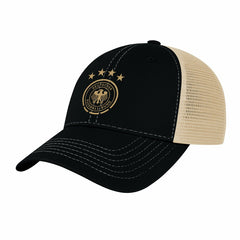 Germany National Team 1863FC Color Badge Offroad Adjustable Trucker Hat -  Black