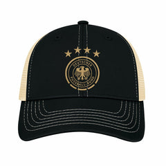Germany National Team 1863FC Color Badge Offroad Adjustable Trucker Hat -  Black