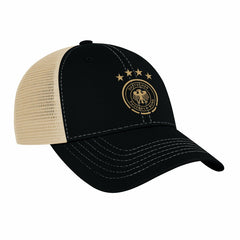 Germany National Team 1863FC Color Badge Offroad Adjustable Trucker Hat -  Black
