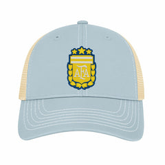 Argentina National Team 1863FC Color Badge Offroad Adjustable Trucker Hat -  Light Blue