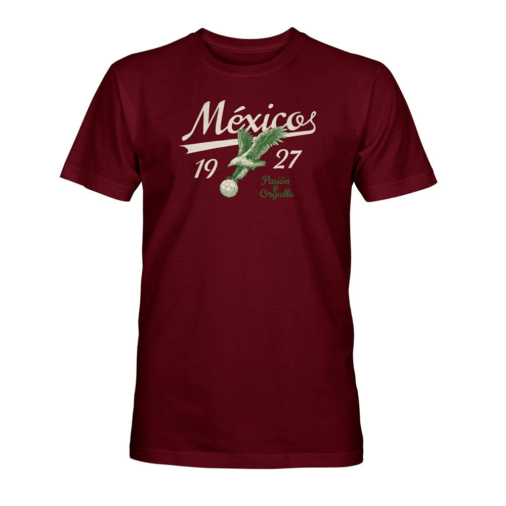 Mexico National Team 1863FC Script T-Shirt -  Maroon