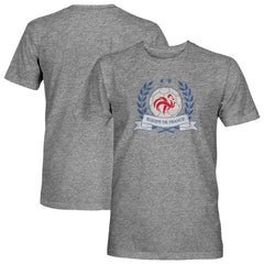 France National Team 1863FC Vintage Tri-Blend T-Shirt -  Gray
