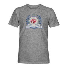 France National Team 1863FC Vintage Tri-Blend T-Shirt -  Gray