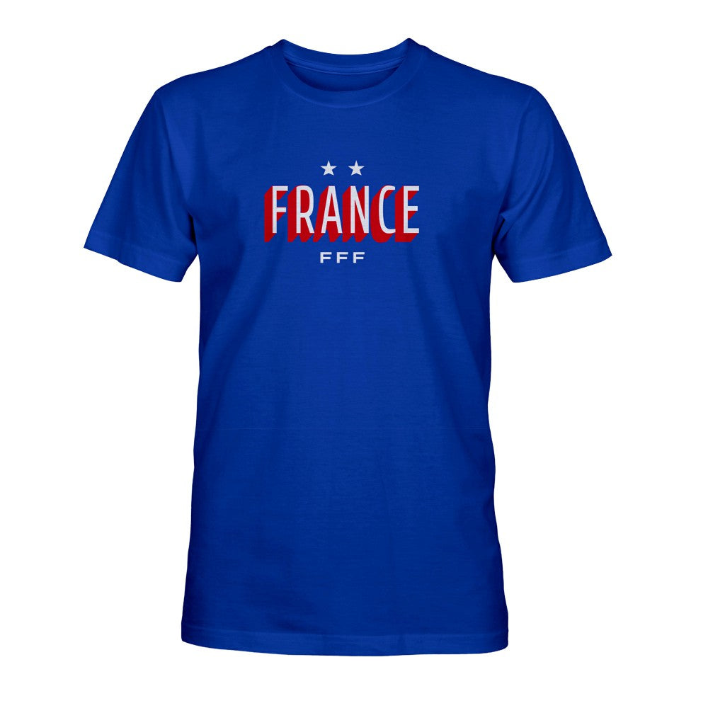France National Team 1863FC 3D France T-Shirt -  Blue