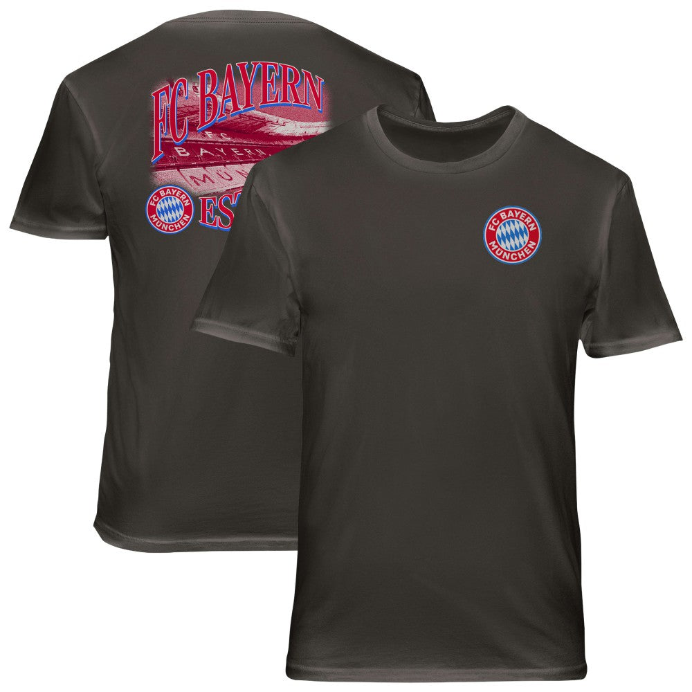 Bayern Munich 1863FC Duo-Tone Stadium Soft Wash T-Shirt -  Heather Gray