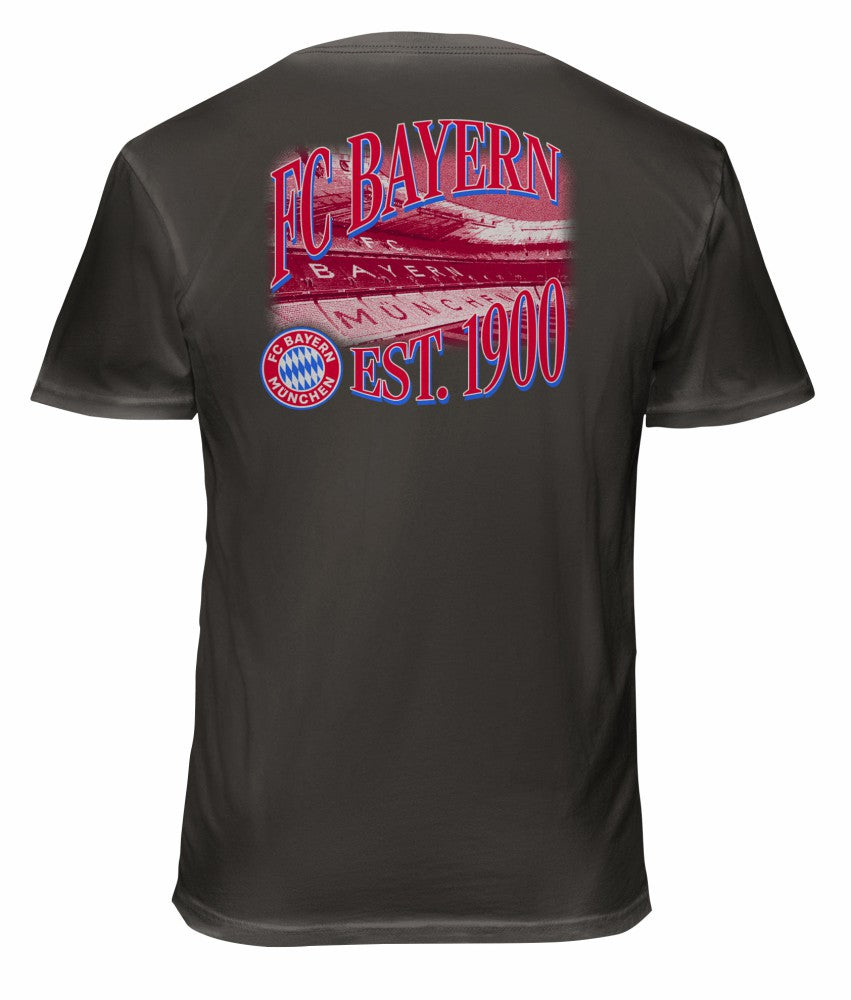 Bayern Munich 1863FC Duo-Tone Stadium Soft Wash T-Shirt -  Heather Gray