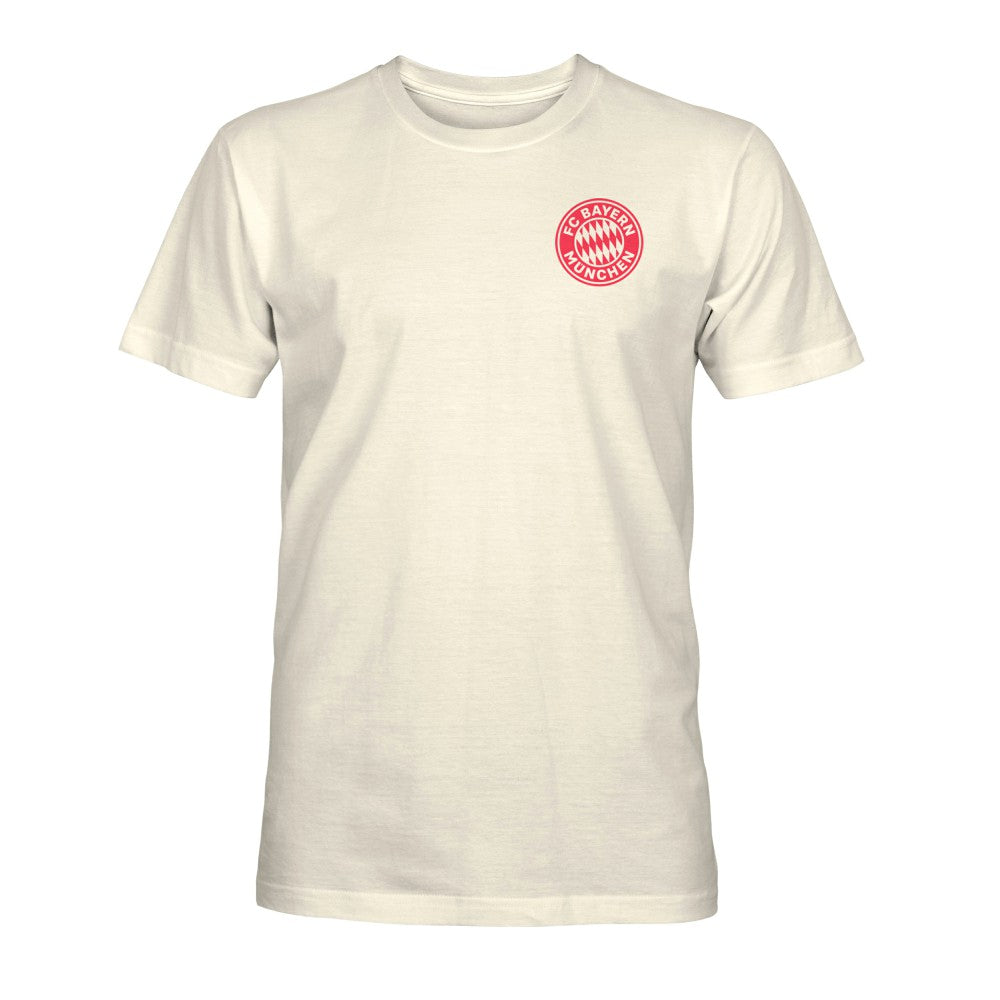 Bayern Munich 1863FC Duo-Tone Stadium Soft Wash T-Shirt -  Cream