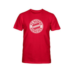Bayern Munich 1863FC Youth Mono Badge T-Shirt -  Crimson