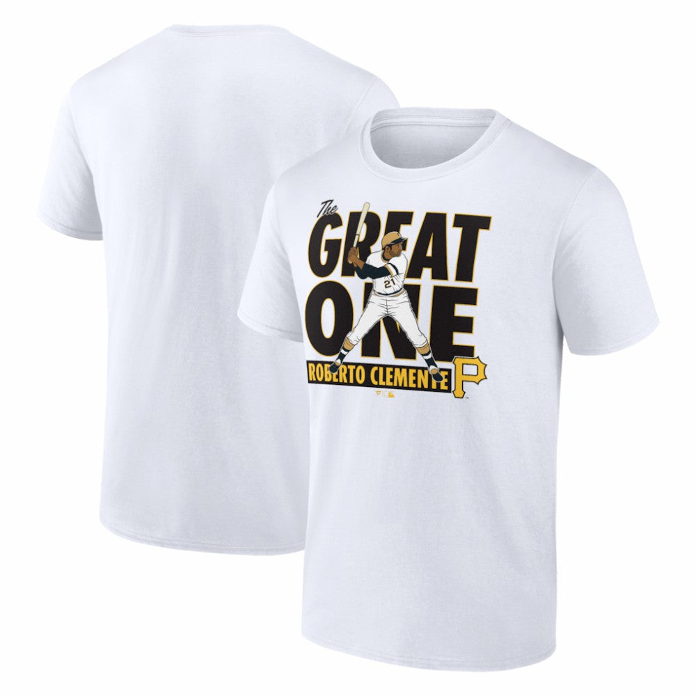 MLB Roberto Clemente Pittsburgh Pirates Cooperstown Player T-Shirt