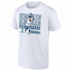 MLB Ichiro Suzuki Seattle Mariners Cooperstown Player T-Shirt