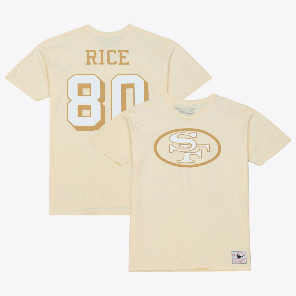 Jerry Rice  Sandman Name & Number T-Shirt - San Francisco 49ers