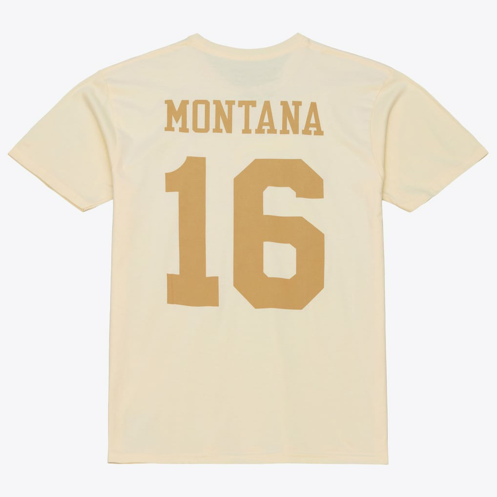 Joe Montana  Sandman Name & Number T-Shirt - San Francisco 49ers