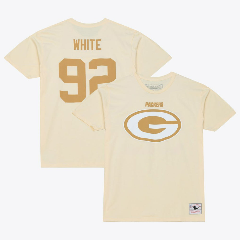 Reggie White  Sandman Name & Number T-Shirt - Green Bay Packers