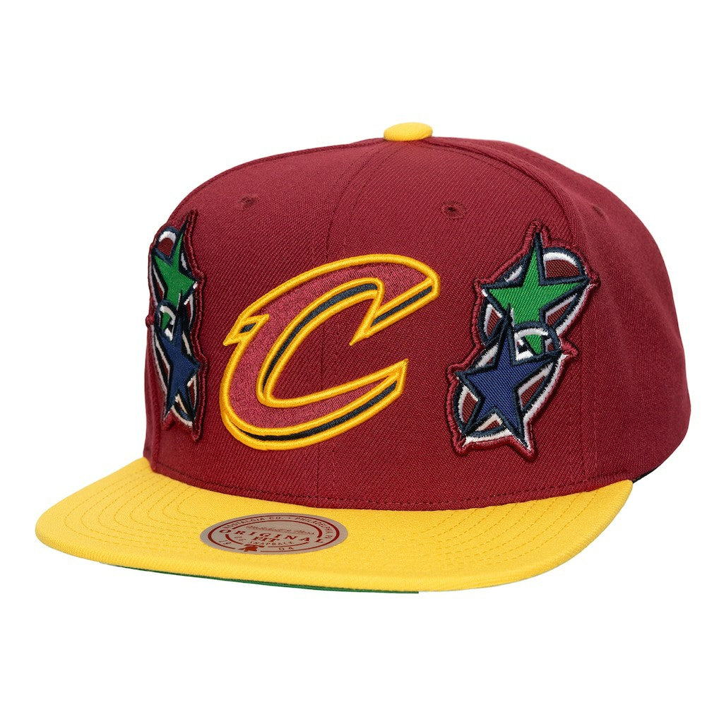 NBA Cleveland Cavaliers x Billie Eilish Hardwood Classics Patch Snapback Hat sale