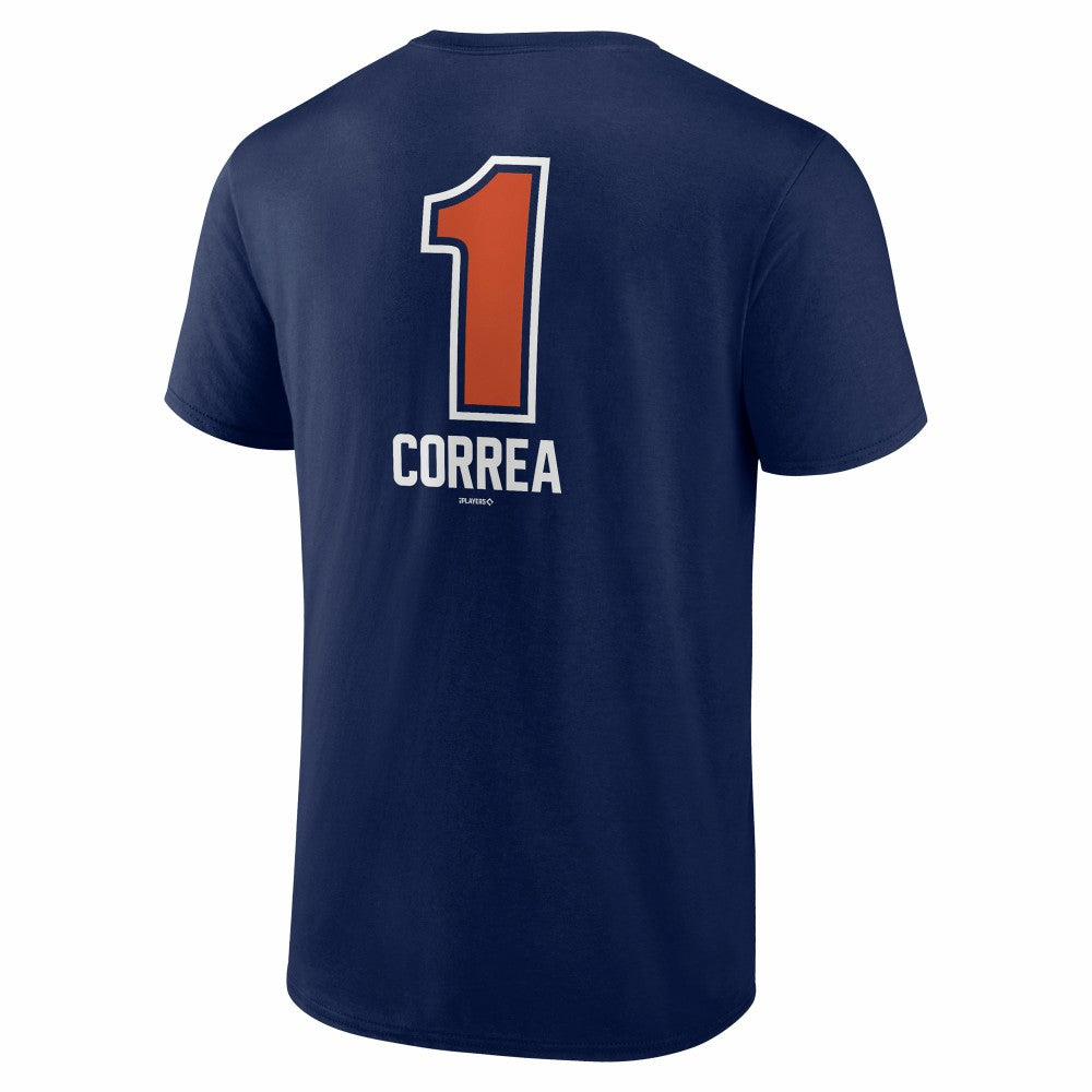 MLB Carlos Correa Houston Astros Fastball Player Name & Number T-Shirt