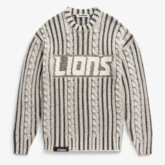 Off Season x NFL Unisex Cable Knit Sweater - Detroit Lions