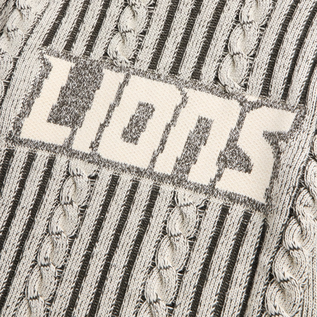Off Season x NFL Unisex Cable Knit Sweater - Detroit Lions