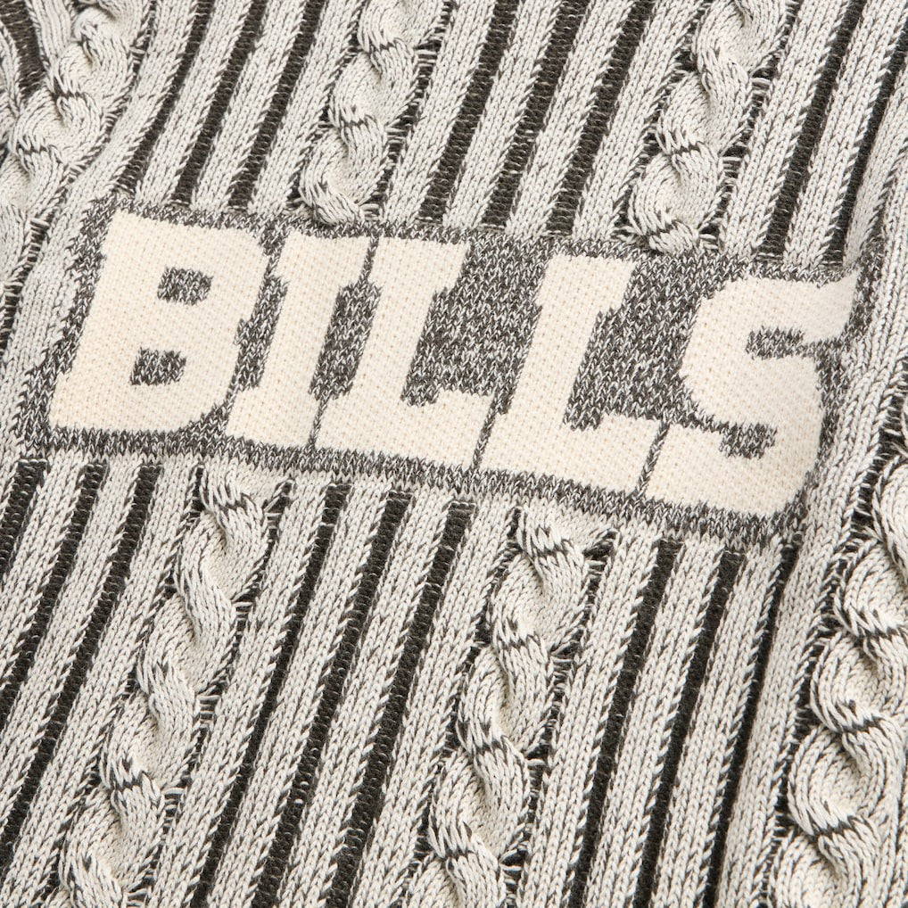Off Season x NFL Unisex Cable Knit Sweater - Buffalo Bills