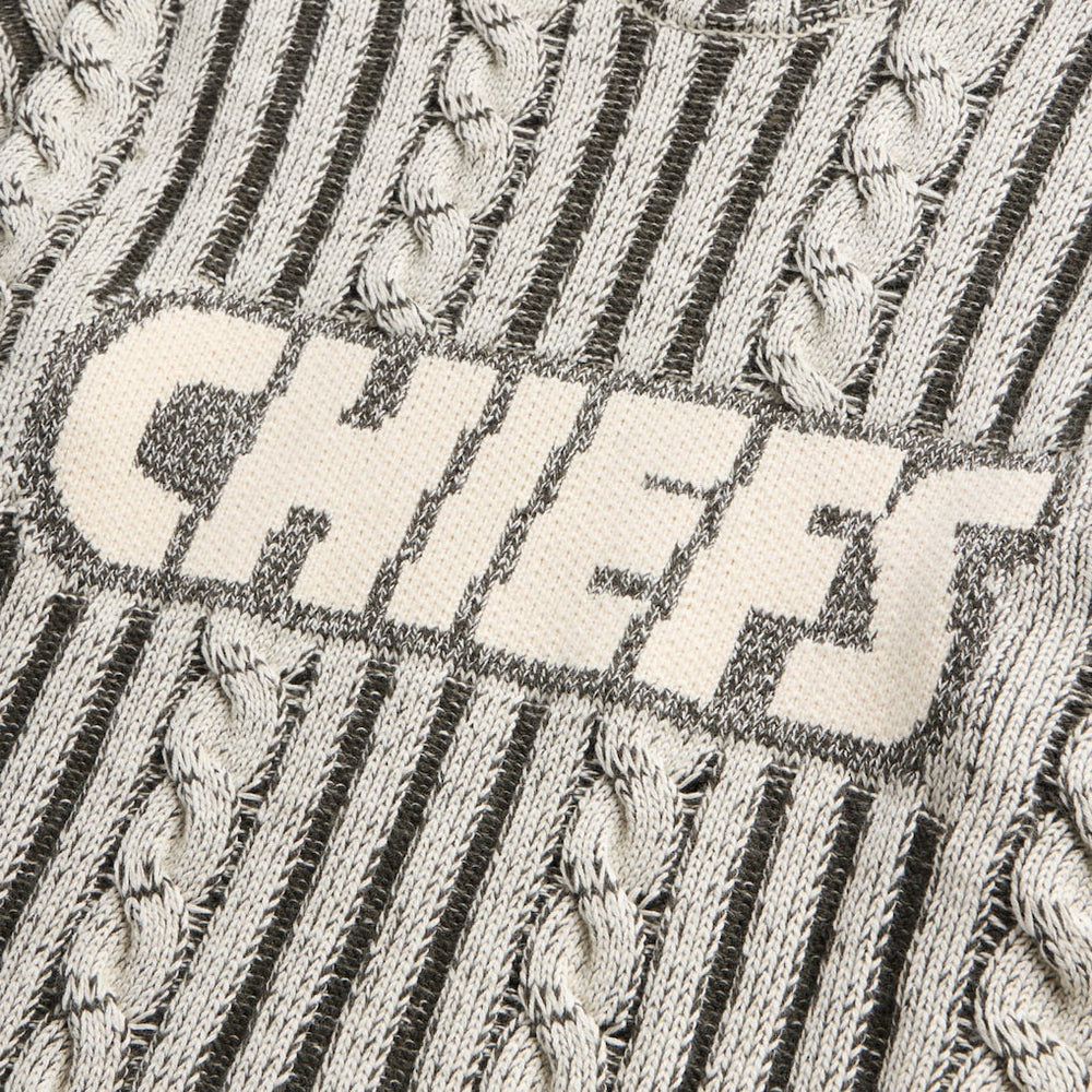 Off Season x NFL Unisex Cable Knit Sweater - Kansas City Chiefs