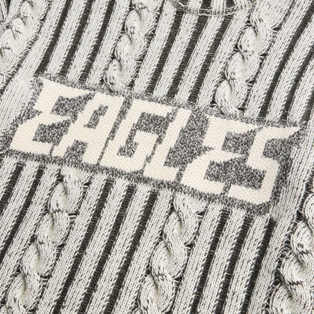 Off Season x NFL Unisex Cable Knit Sweater - Philadelphia Eagles