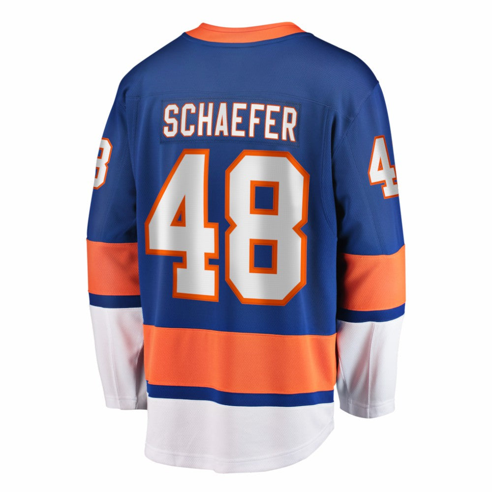 NHL Royal Matthew Schaefer New York Islanders Fanatics Home Breakaway Player Jerseys