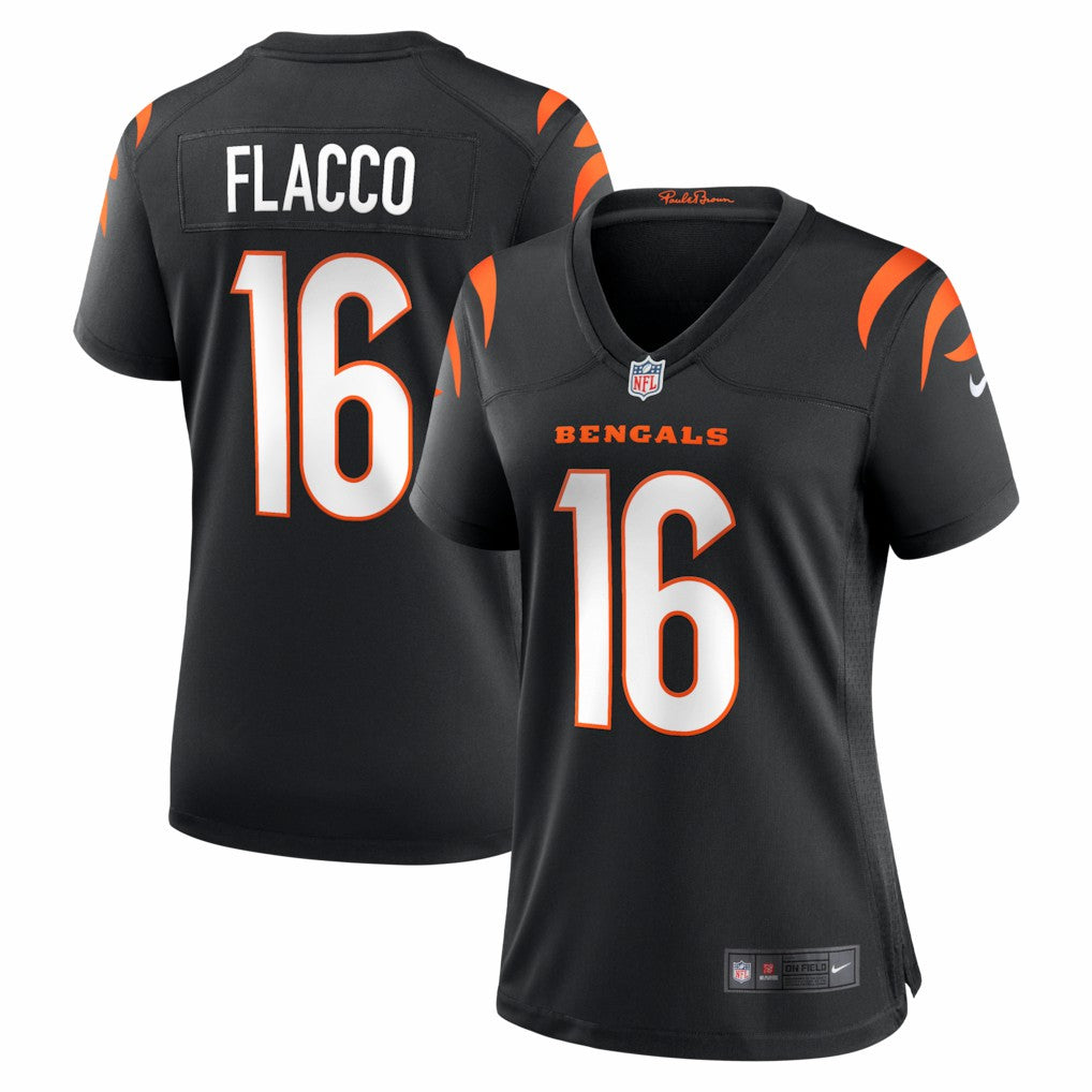 Joe Flacco  Women's Team Game Jersey - Cincinnati Bengals