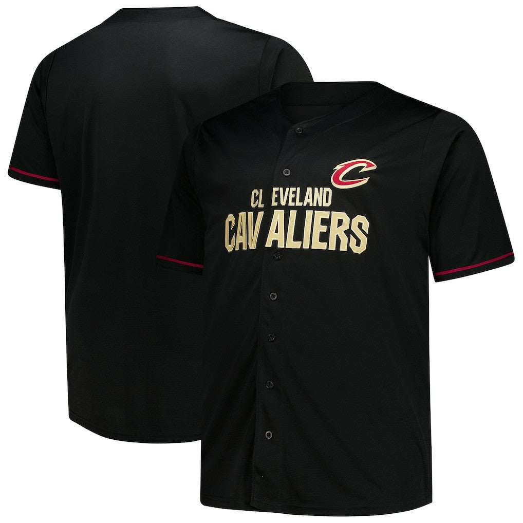 NBA Cleveland Cavaliers Big & Tall Pop Full-Button Jersey sale