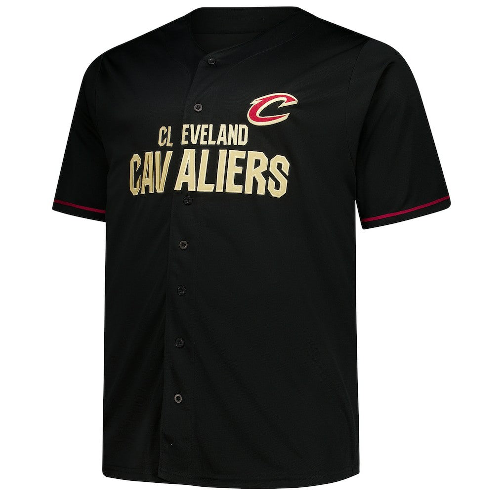 NBA Cleveland Cavaliers Big & Tall Pop Full-Button Jersey sale