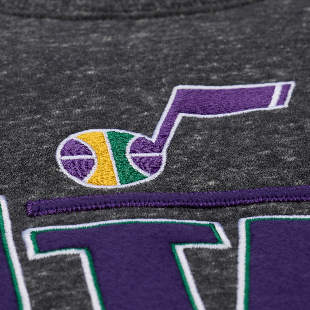 NBA Utah Jazz Throw It Back Fleece Sweatshirt
