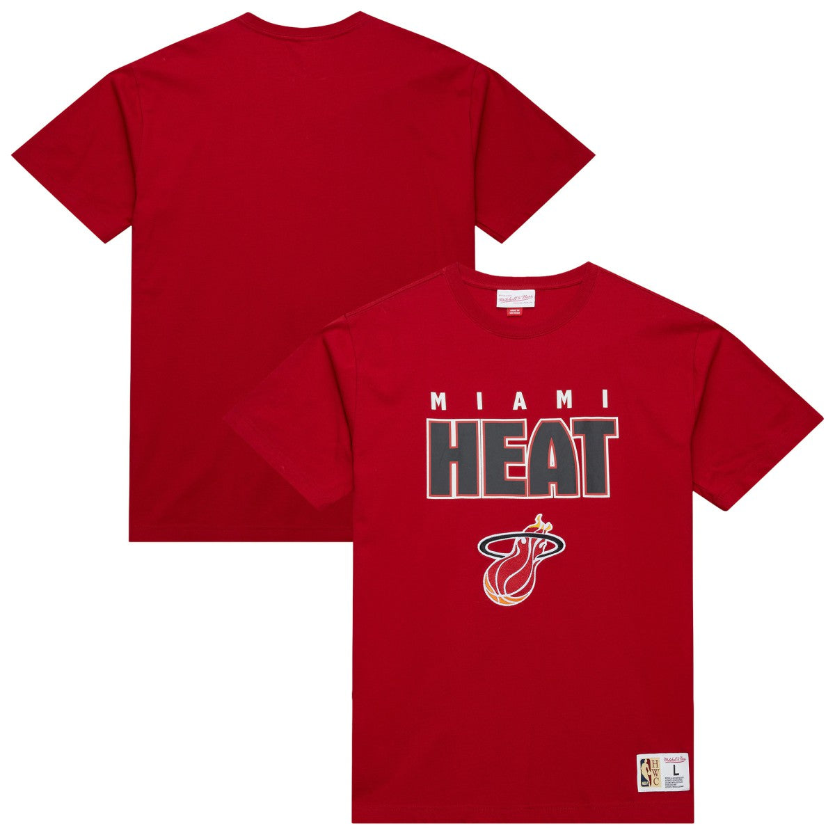NBA Miami Heat Hardwood Classics Throw It Back Premium T-Shirt
