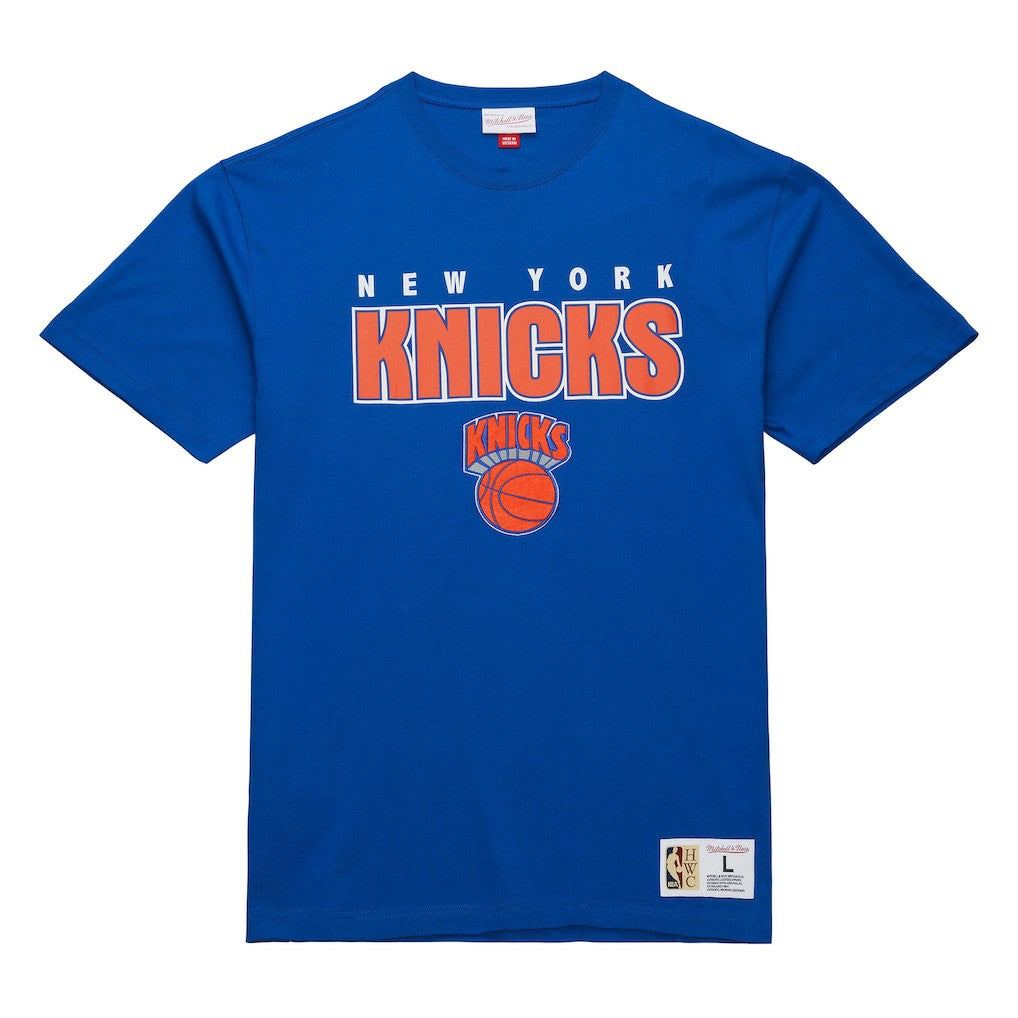 NBA New York Knicks Hardwood Classics Throw It Back Premium T-Shirt