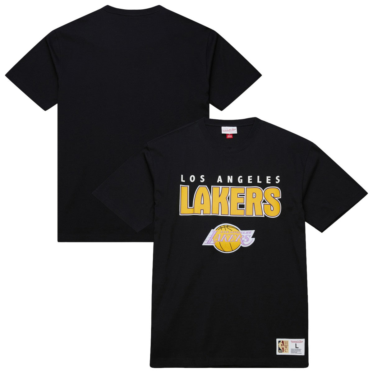 NBA Los Angeles Lakers Hardwood Classics Throw It Back Premium T-Shirt