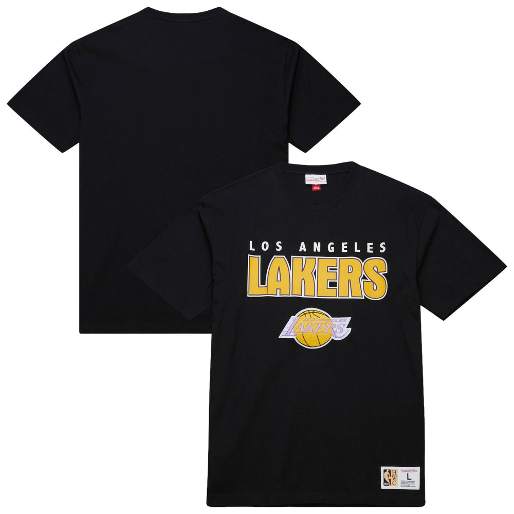 NBA Los Angeles Lakers Hardwood Classics Throw It Back Premium T-Shirt