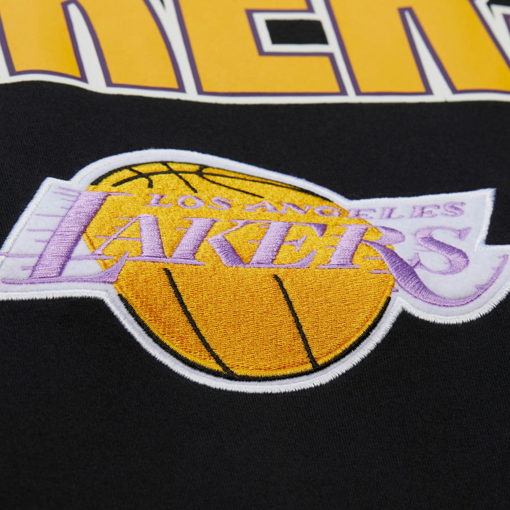 NBA Los Angeles Lakers Hardwood Classics Throw It Back Premium T-Shirt