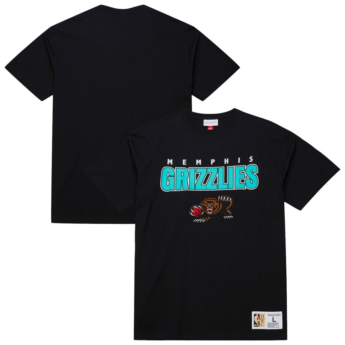 NBA Memphis Grizzlies Hardwood Classics Throw It Back Premium T-Shirt