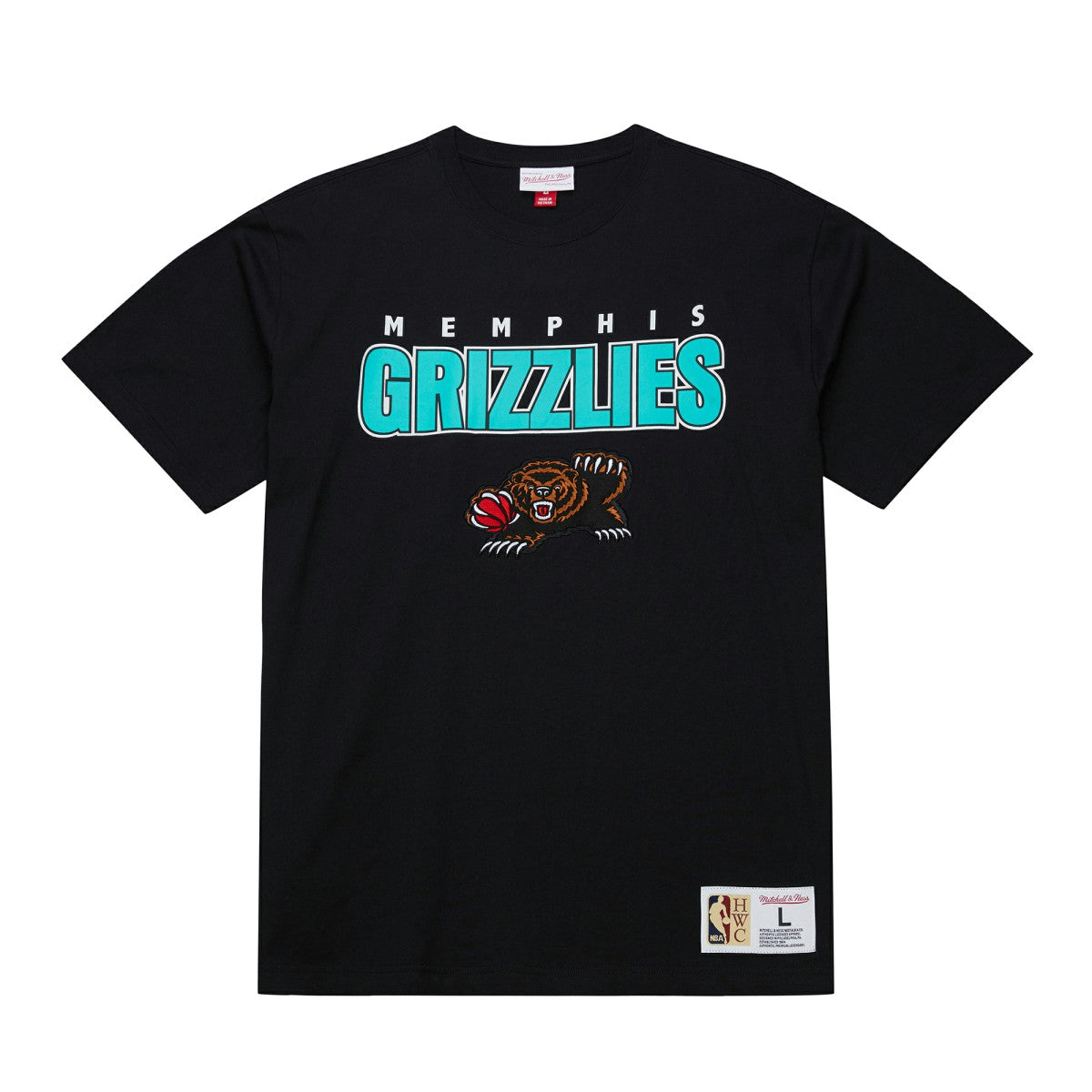 NBA Memphis Grizzlies Hardwood Classics Throw It Back Premium T-Shirt