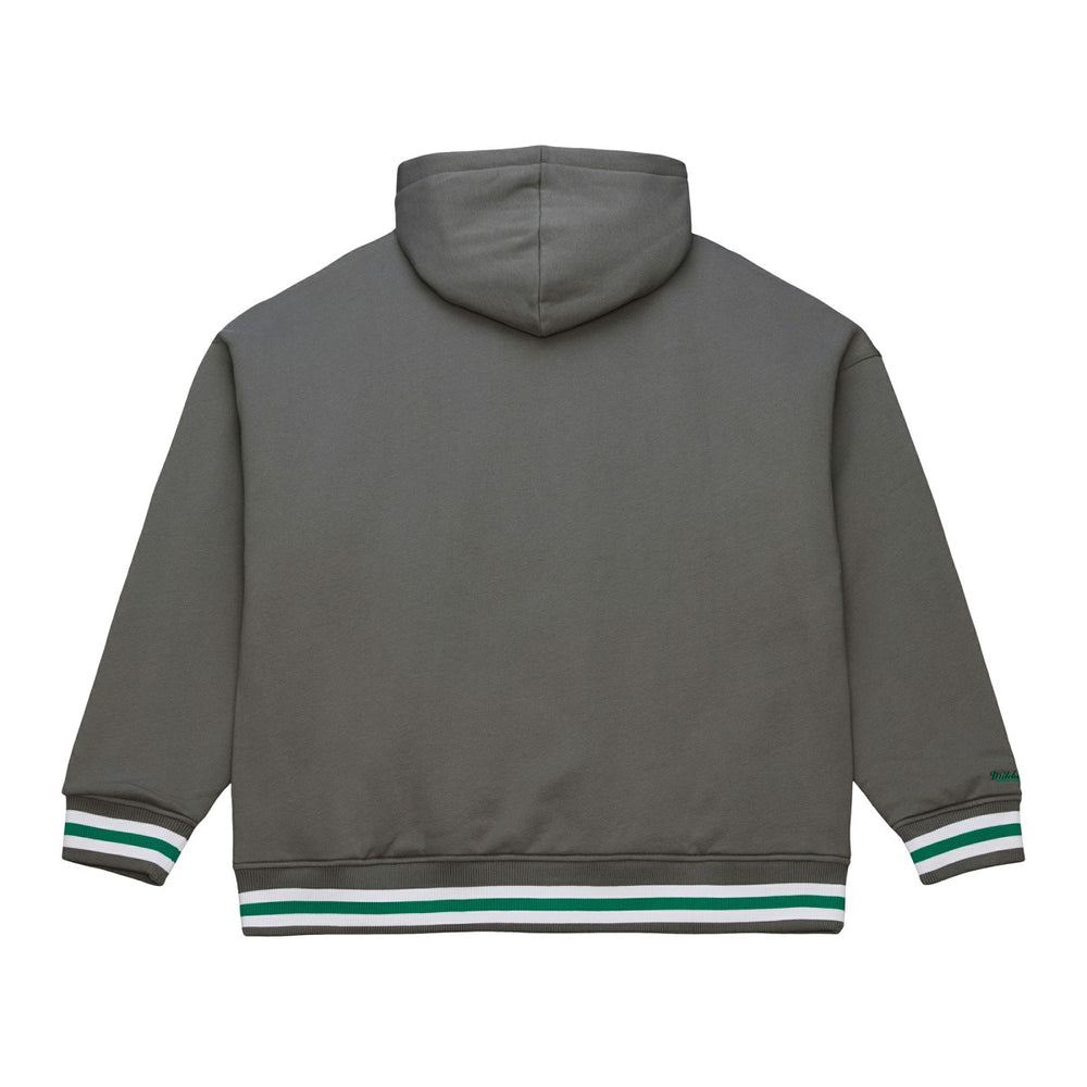 NBA Milwaukee Bucks Throw It Back Quilted Fleece Quarter-Zip Hoodie
