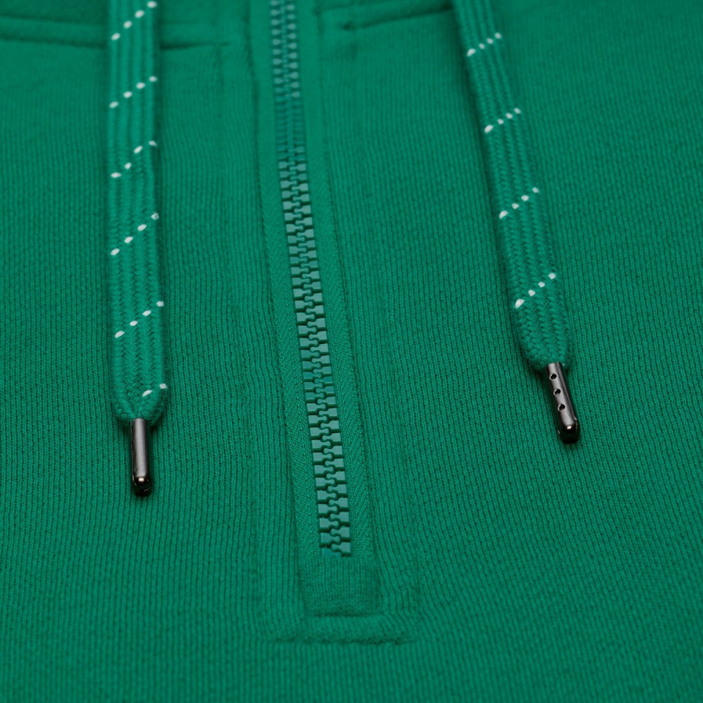 NBA Boston Celtics Throw It Back Quilted Fleece Quarter-Zip Hoodie