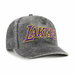 NBA Los Angeles Lakers '47 Reclaim Snow Wash Corduroy Adjustable Hitch Hat