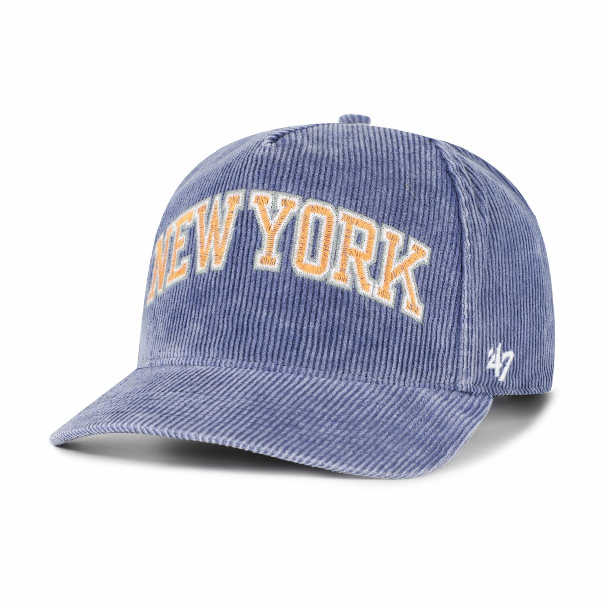 NBA New York Knicks '47 Reclaim Snow Wash Corduroy Adjustable Hitch Hat