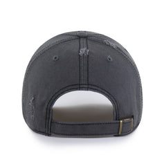 NHL Charcoal Boston Bruins '47 Weathered Clean Up Adjustable Hat