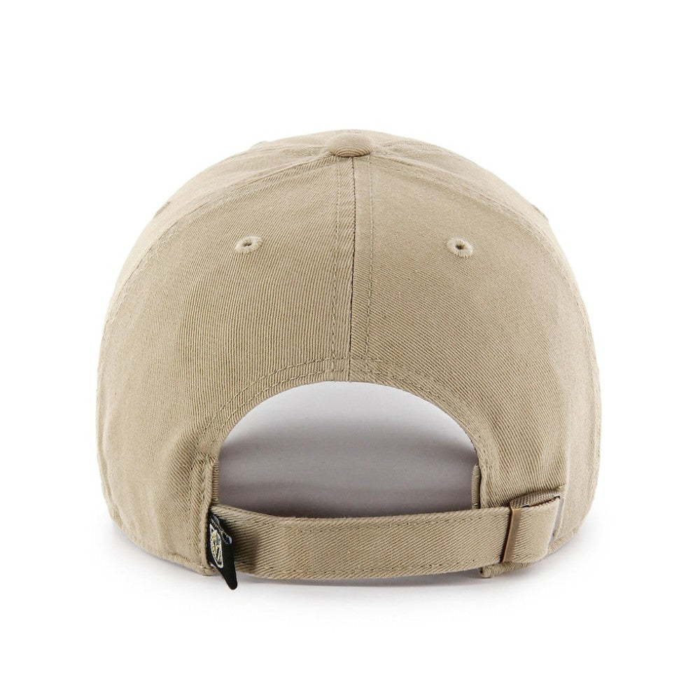 NHL Khaki Vegas Golden Knights '47 Logo Clean Up Adjustable Hat