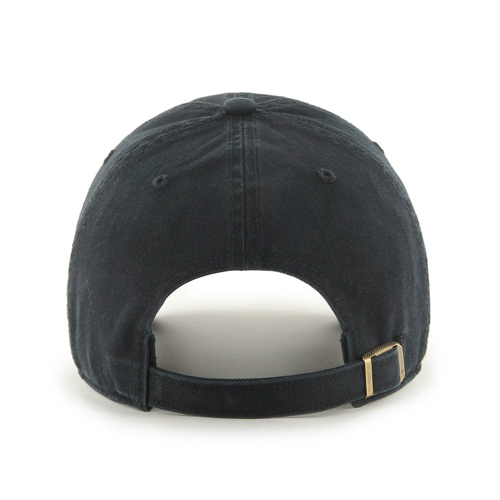NBA Chicago Bulls '47 Black on Black Clean Up Adjustable Hat