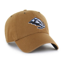 NHL Brown Utah Mammoth Carhartt x '47 Clean Up Adjustable Hat