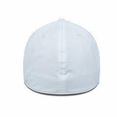 NHL White Edmonton Oilers Levelwear Rise Slate & Snow Structured Flex Hat