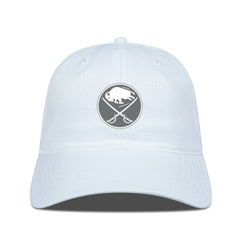 NHL White Buffalo Sabres Levelwear Matrix Slate & Snow Unstructured Adjustable Hat