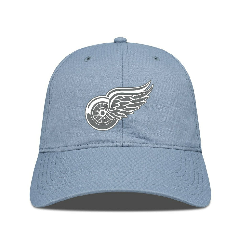 NHL Blue Detroit Red Wings Levelwear Matrix Slate & Snow Unstructured Adjustable Hat
