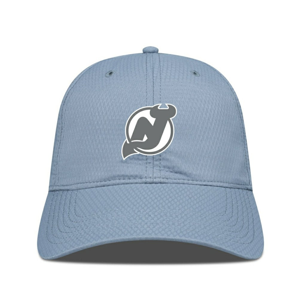 NHL Blue New Jersey Devils Levelwear Matrix Slate & Snow Unstructured Adjustable Hat