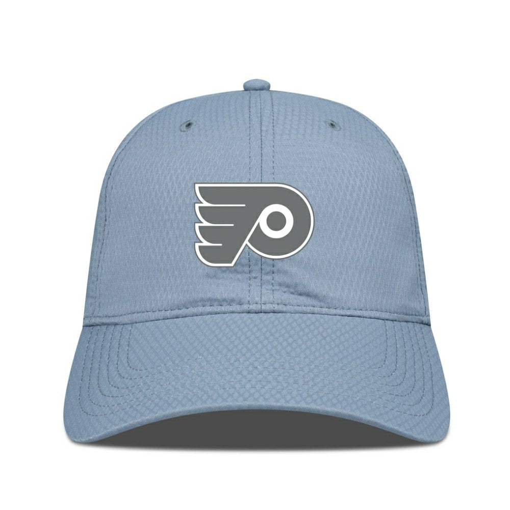 NHL Blue Philadelphia Flyers Levelwear Matrix Slate & Snow Unstructured Adjustable Hat